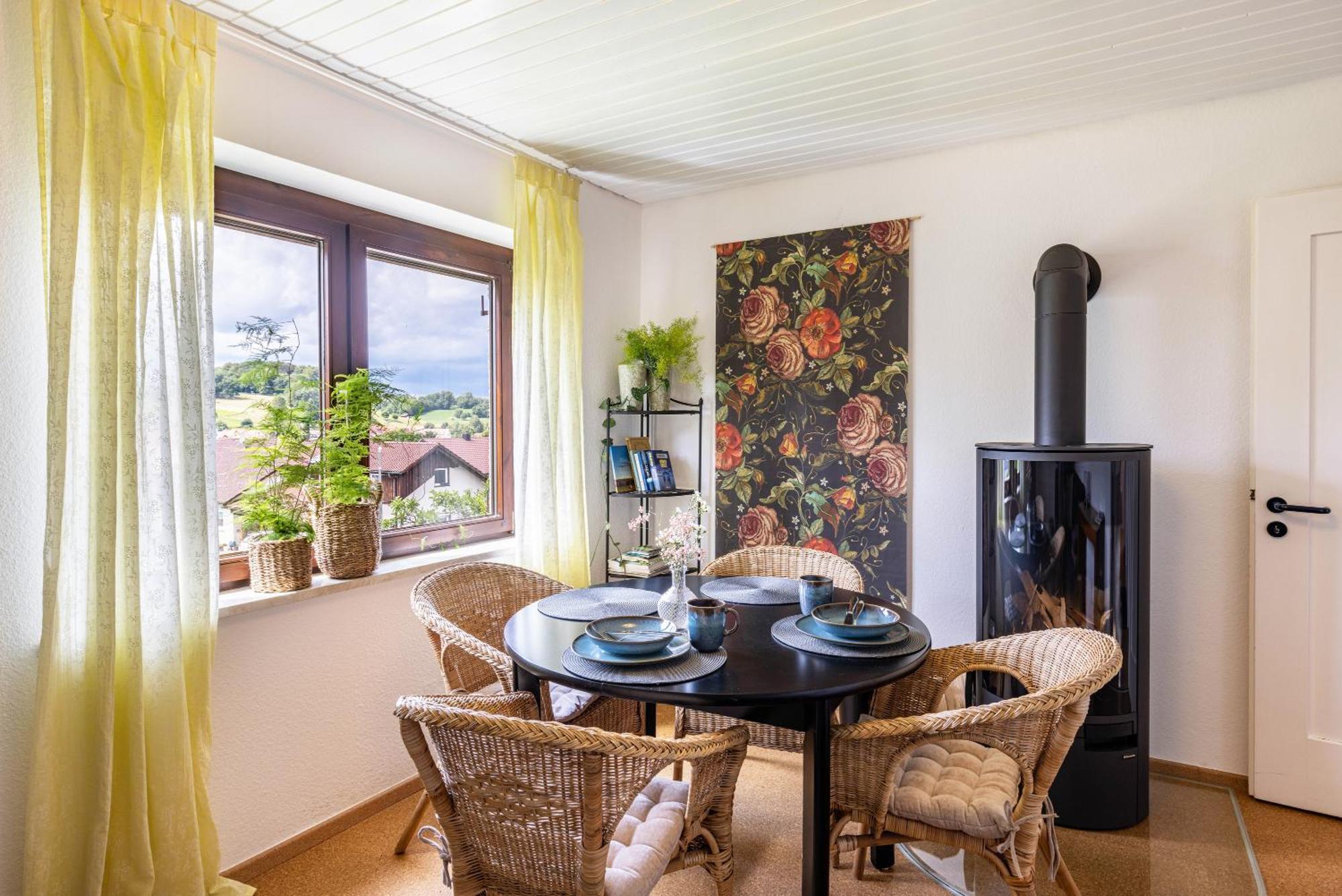 Ferienwohnung Kalkau Lichtenstein  Ngoại thất bức ảnh